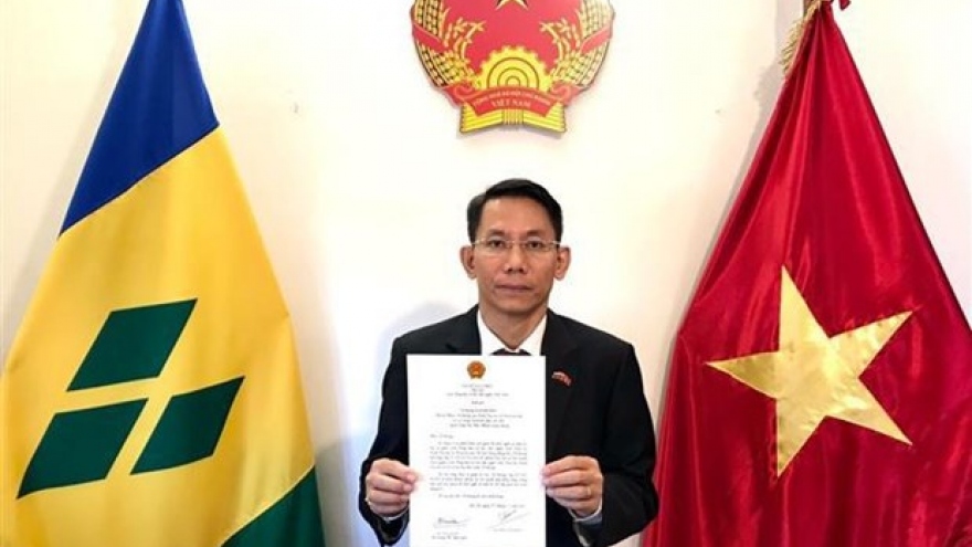 Vietnam values ties with Saint Vincent and the Grenadines